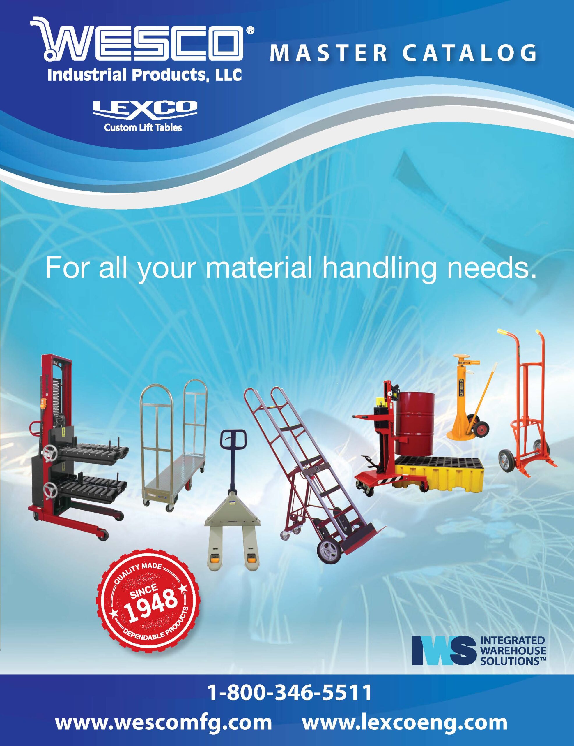 Product Information downloads Wesco Industrial Products, LLC.